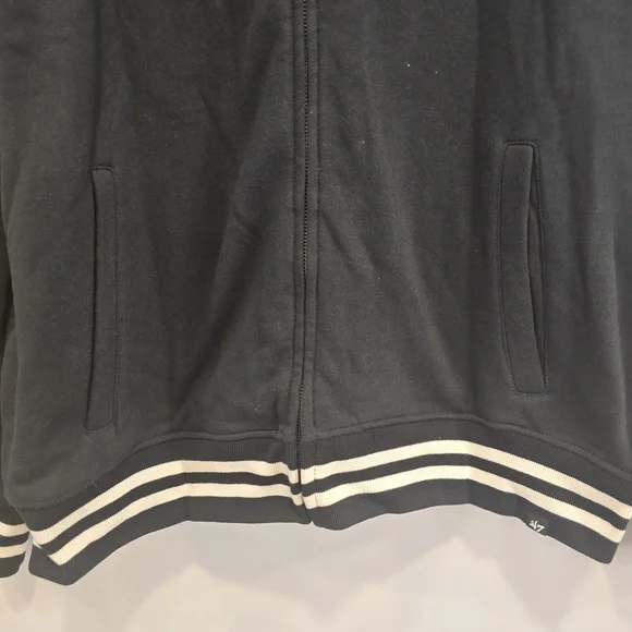 47 Philly Eagles Womens Black Stoney Clover Long Sleeve Track Jacket Sz Xl Nwt - Picture 4 of 15